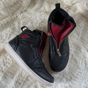 Zip Up Leather Hight Top Air Jordans